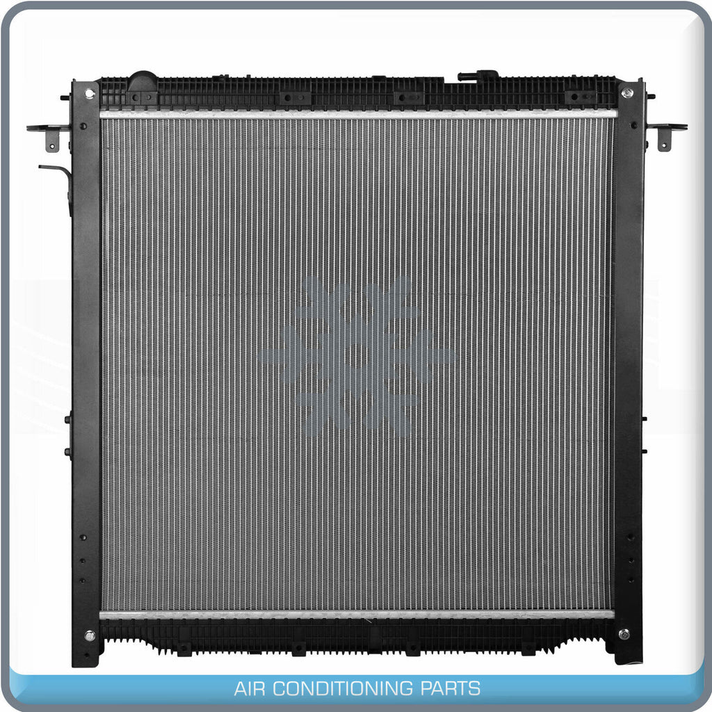 NEW Radiator for 2017-up CASCADIA, INLET & OUTLET SAME SIDE, FRAMED VERSION QL - Qualy Air