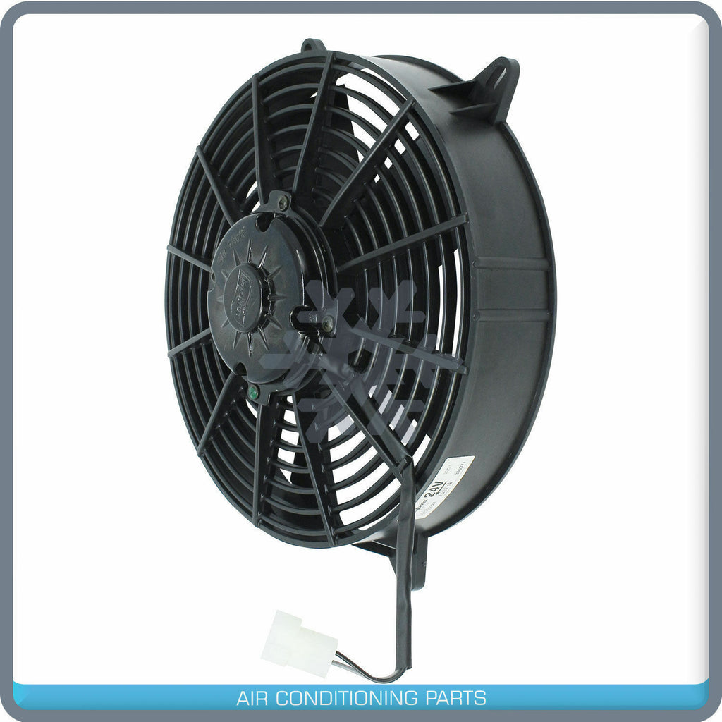 NEW Condenser Fan Assembly 11" 24V fits Caterpillar - OE# VA01-LL-36A (Puller) - Qualy Air