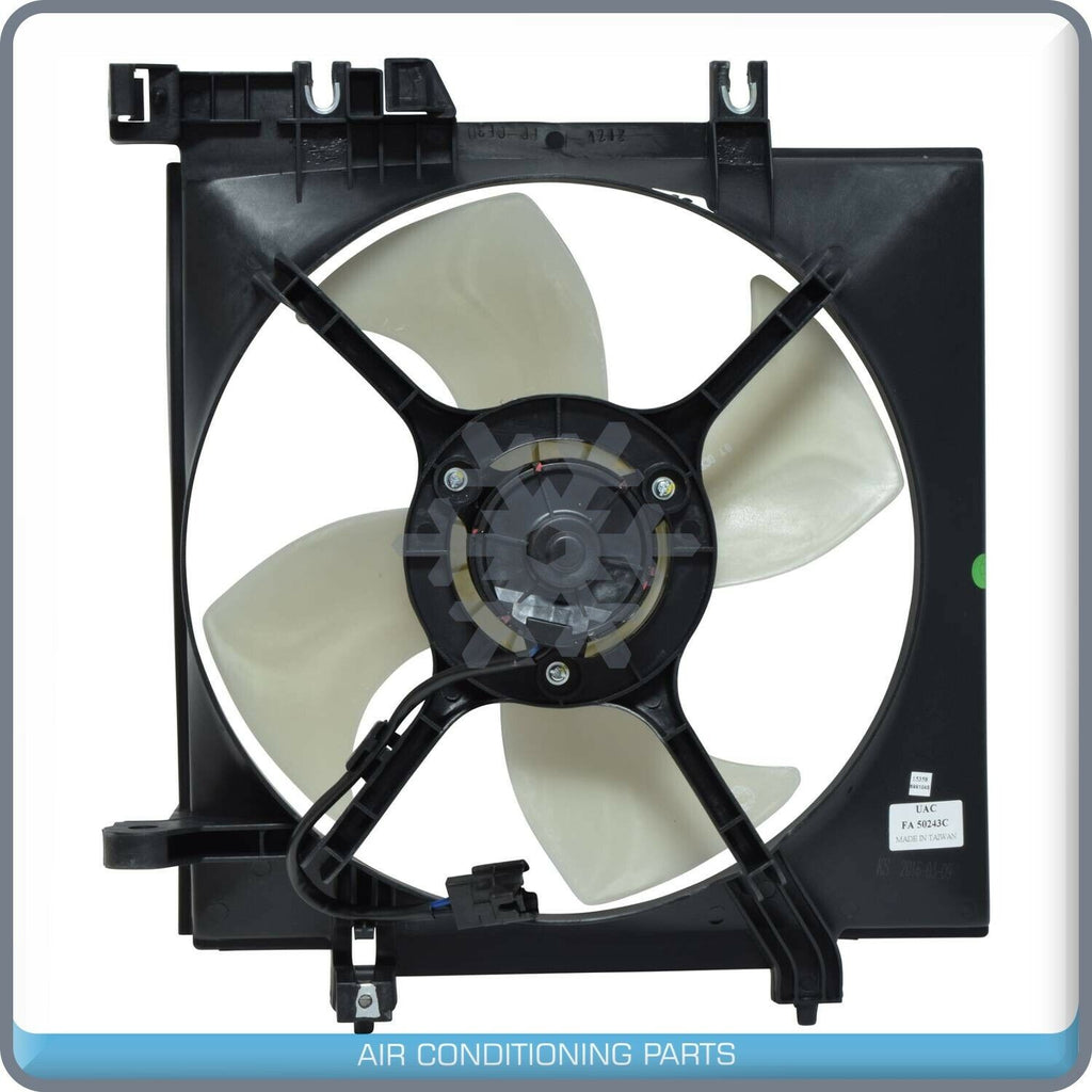 New A/C Radiator-Condenser Fan for Subaru Legacy, Outback 2005 to 2009 - Qualy Air