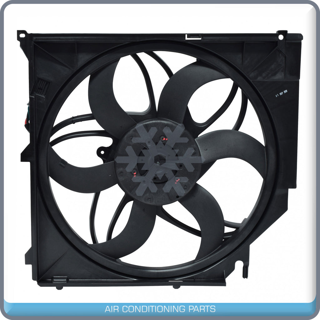 New A/C Radiator-Condenser Fan for BMW X3 2004 to 2010 - OE# 17113452509 UQ - Qualy Air