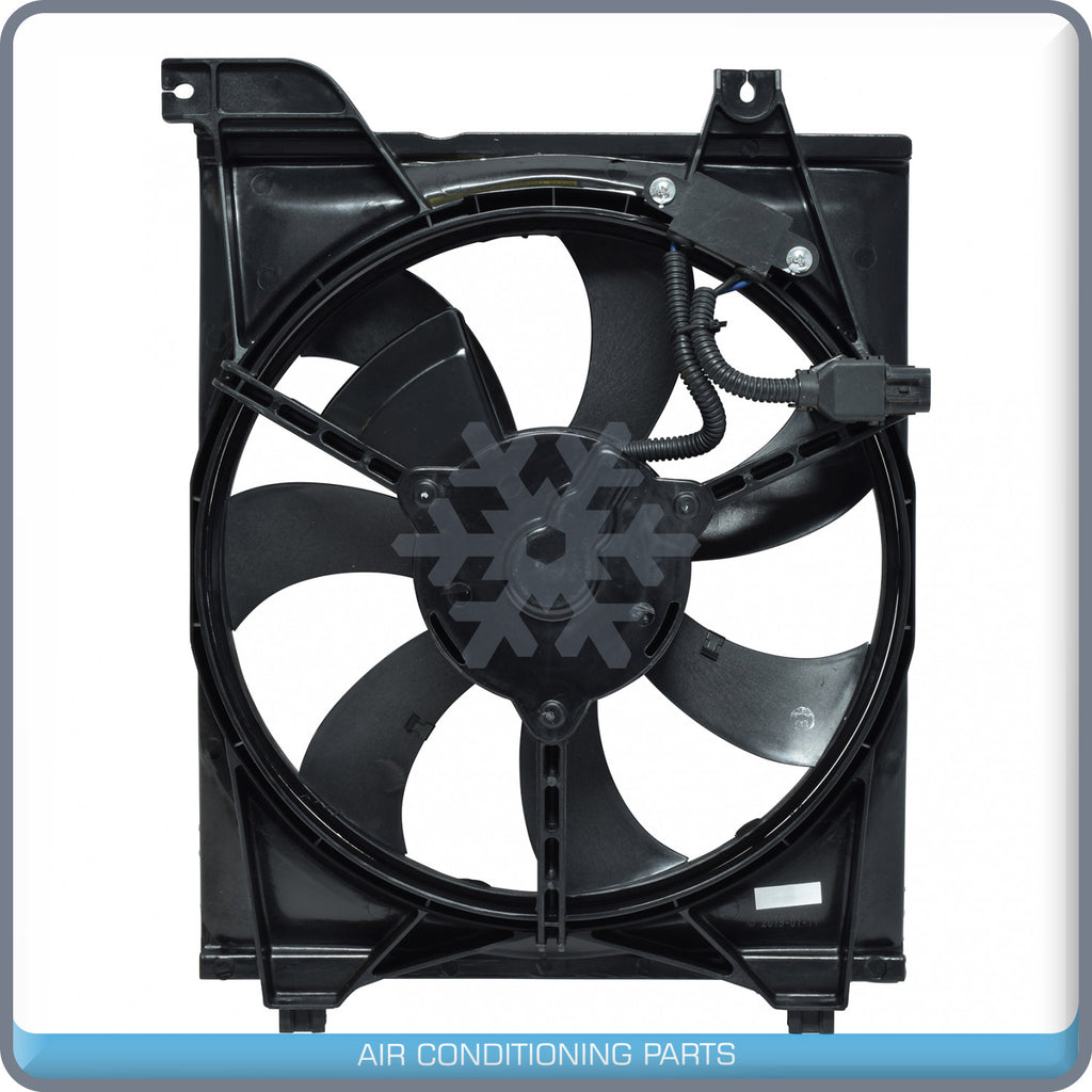A/C Radiator-Condenser Fan for Rio, Rio5 QU - Qualy Air