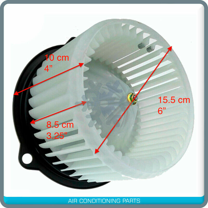 Blower Motor Denso type fits Komatsu, Hitachi, Caterpillar, John Deere, HINO 24V - Qualy Air