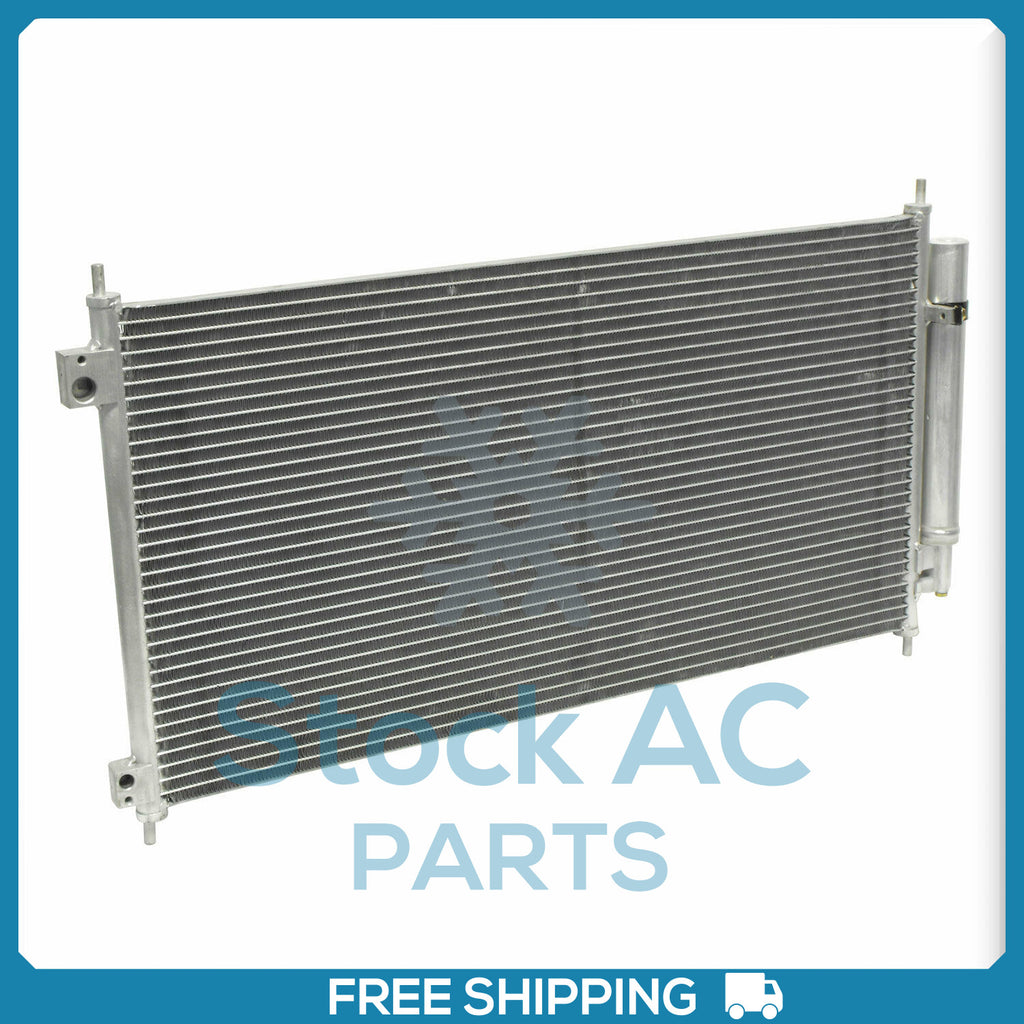 New A/C Condenser for Honda Accord - 2008 to 12 / Honda Crosstour - 2012 to 15 - Qualy Air