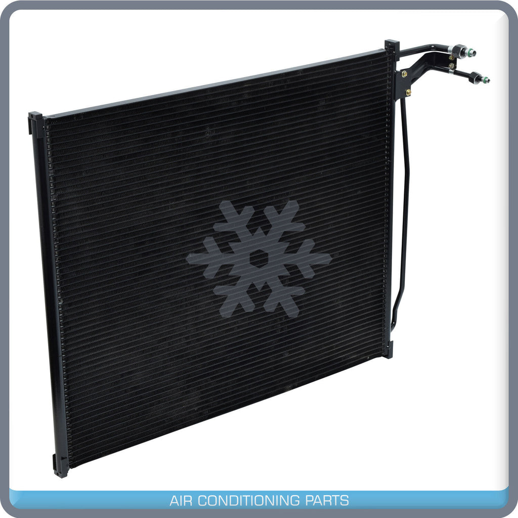 New A/C Condenser for Ford E-150, E-150 Club Wagon, E-250, E-350 Club Wagon, E.. - Qualy Air