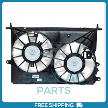 Cargar imagen en el visor de la galería, New A/C Radiator-Condenser Fan for Toyota Corolla, Matrix 2.4L - 2009 to 2013 QU - Qualy Air