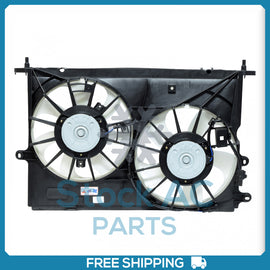 New A/C Radiator-Condenser Fan for Toyota Corolla, Matrix 2.4L - 2009 to 2013 QU - Qualy Air