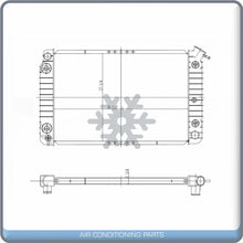 Cargar imagen en el visor de la galería, Radiator for Pontiac Bonneville / Buick Park Avenue / Oldsmobile 88, 98 QL - Qualy Air
