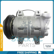 Load image into Gallery viewer, A/C Compressor Fits Jd / Hitachi / Kenki All Models - 12v - Qualy Air