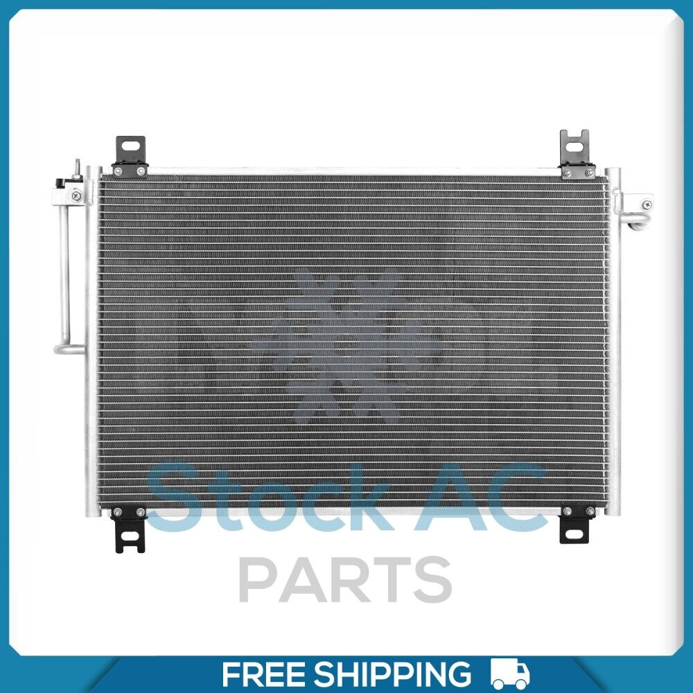A/C Condenser for Chevrolet Trailblazer, Trailblazer EXT / Saab 9-7x / GMC... QL - Qualy Air
