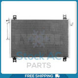 A/C Condenser for Chevrolet Trailblazer, Trailblazer EXT / Saab 9-7x / GMC... QL