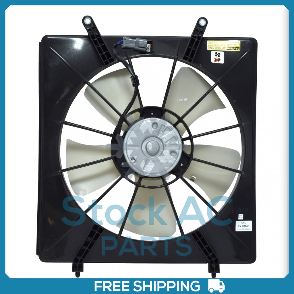 New A/C Radiator-Condenser Fan for Honda Odyssey 1999 to 2004 - OE# 19015P8FA01 - Qualy Air
