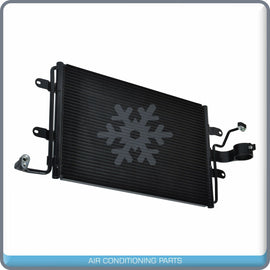 A/C Condenser for Audi TT / Volkswagen Beetle, Golf, Jetta, R32 QU - Qualy Air