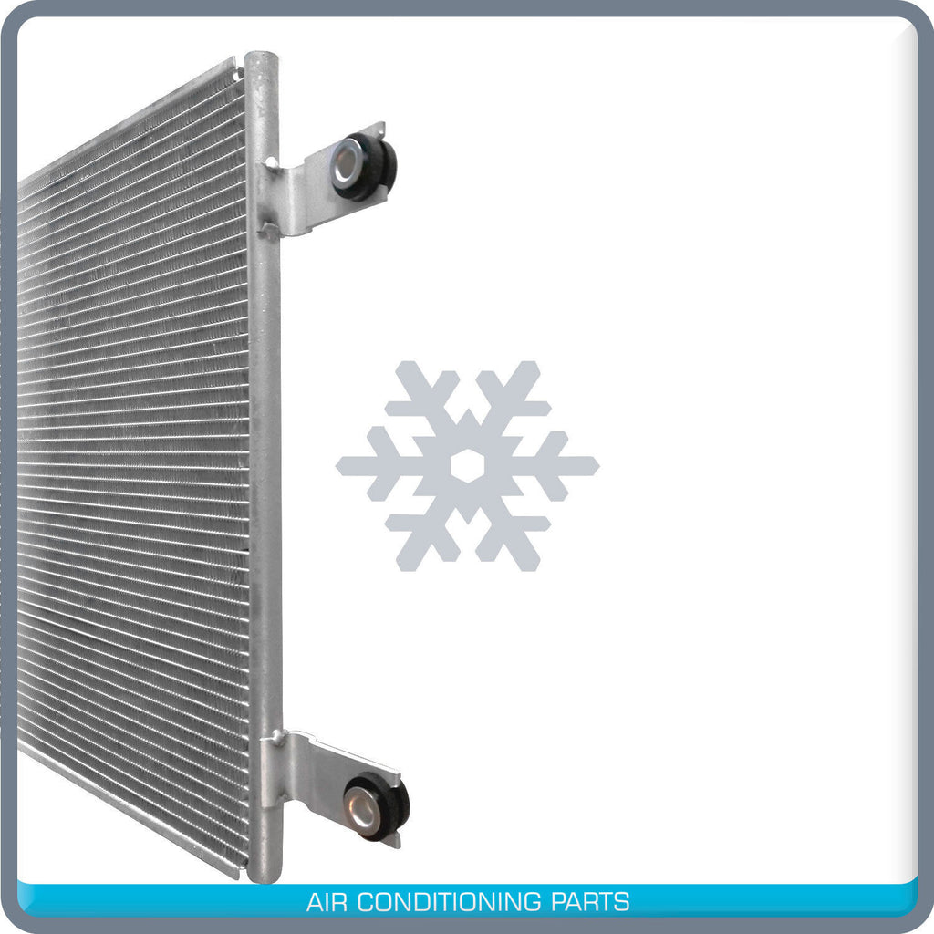 New A/C Condenser fits Ford LT8000, LT9500 / Freightliner M2 106 - Qualy Air