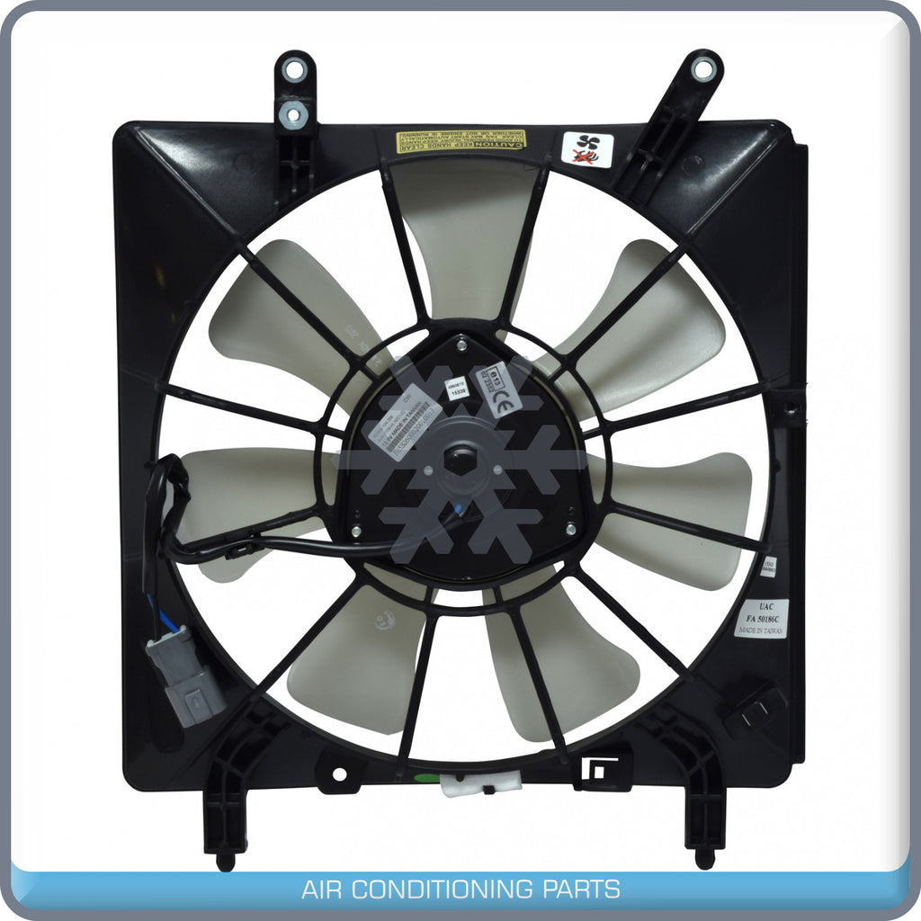 New A/C Radiator-Condenser Fan for Acura RSX 2002 to 2006 - OE# 38611PNA003 - Qualy Air