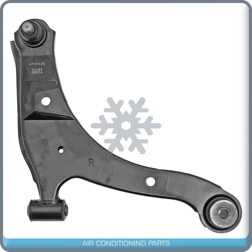 Control Arm Front Lower Right for Chrysler PT Cruiser, Dodge Neon QOA - Qualy Air