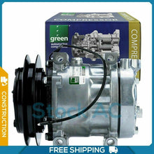 Load image into Gallery viewer, A/C Compressor fits Komatsu WA320 / Kobelco SK130, SK250, SK330 - Qualy Air