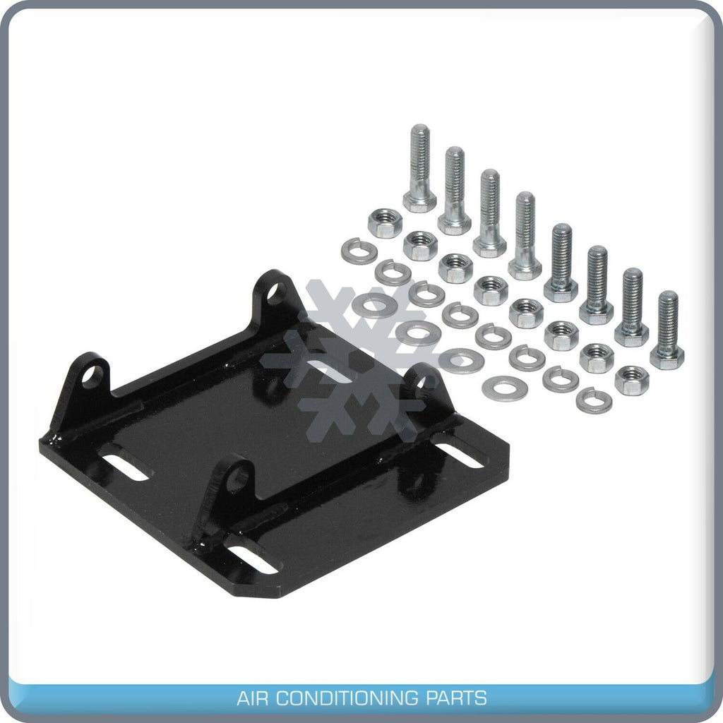 New A/C Compressor + Bracket fits Sanden SD508 - 2A Groove - Qualy Air