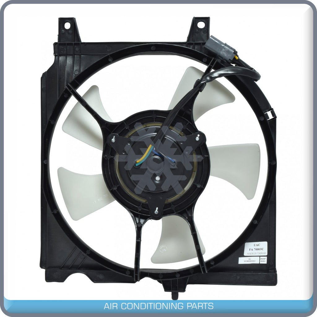 New AC Radiator-Condenser Fan for Nissan Sentra - 1991 to 1999 - OE# 921205B410 - Qualy Air