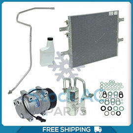 New A/C Kit for Dodge Ram 2500 5.9L - 2007 to 2009 - Qualy Air