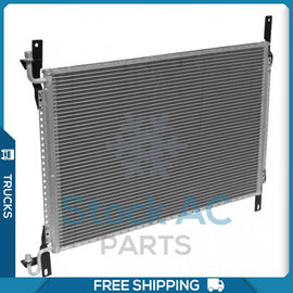 New A/C Condenser for Freightliner . UNIVERSAL CONDENSERS, FLB, FLC112, FLC120.. - Qualy Air