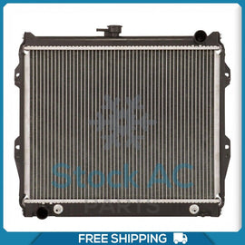 NEW Radiator for Toyota 4Runner - 1984 to 1991 / Toyota Pickup - 1984 to 1995 - Qualy Air