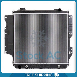 NEW Radiator for Jeep Wrangler 2.5/4.0L - 1987 to 1995 - QOA - Qualy Air