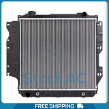 NEW Radiator for Jeep Wrangler 2.5/4.0L - 1987 to 1995 - QOA