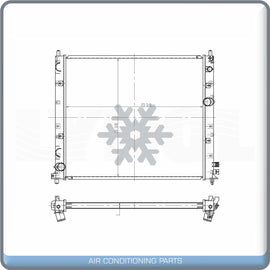 Radiator for Cadillac STS, SRX QL - Qualy Air