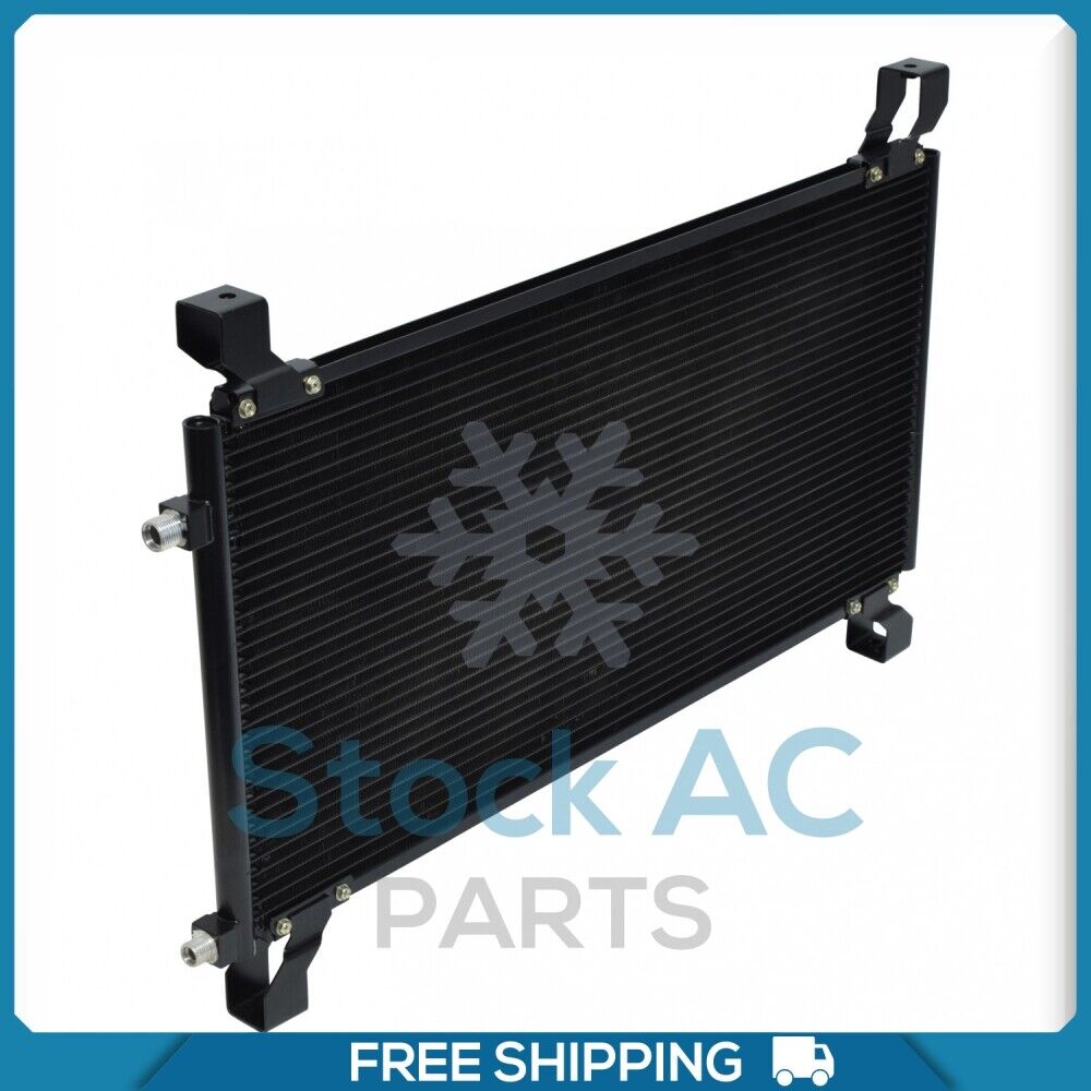 New A/C Condenser for Volvo WAH, WG - 2000 to 02 & White/GMC ACL - 1990 to 95 QU - Qualy Air