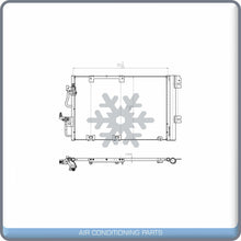 Load image into Gallery viewer, A/C Condenser for Saturn Astra / Chevrolet Astra QL - Qualy Air