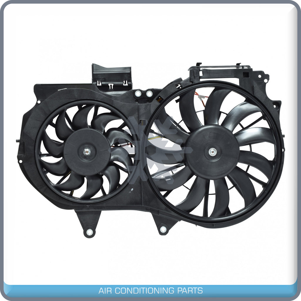 New A/C Radiator-Condenser Fan for Audi A4 - 2002 to 2008 - OE# 8E0121207F QU - Qualy Air