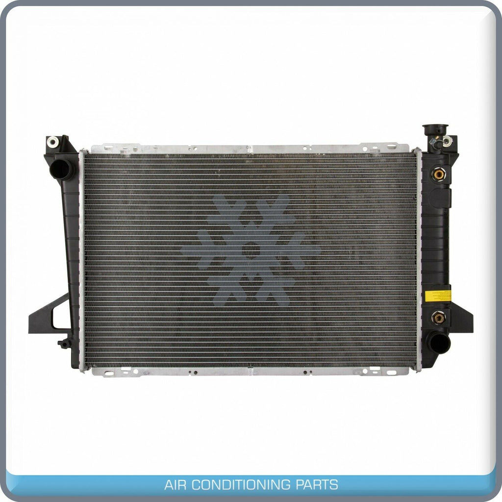 NEW Radiator for Ford F-150, F-250, F-350 1985 to 97 / Ford Bronco 1985 to 92 - Qualy Air