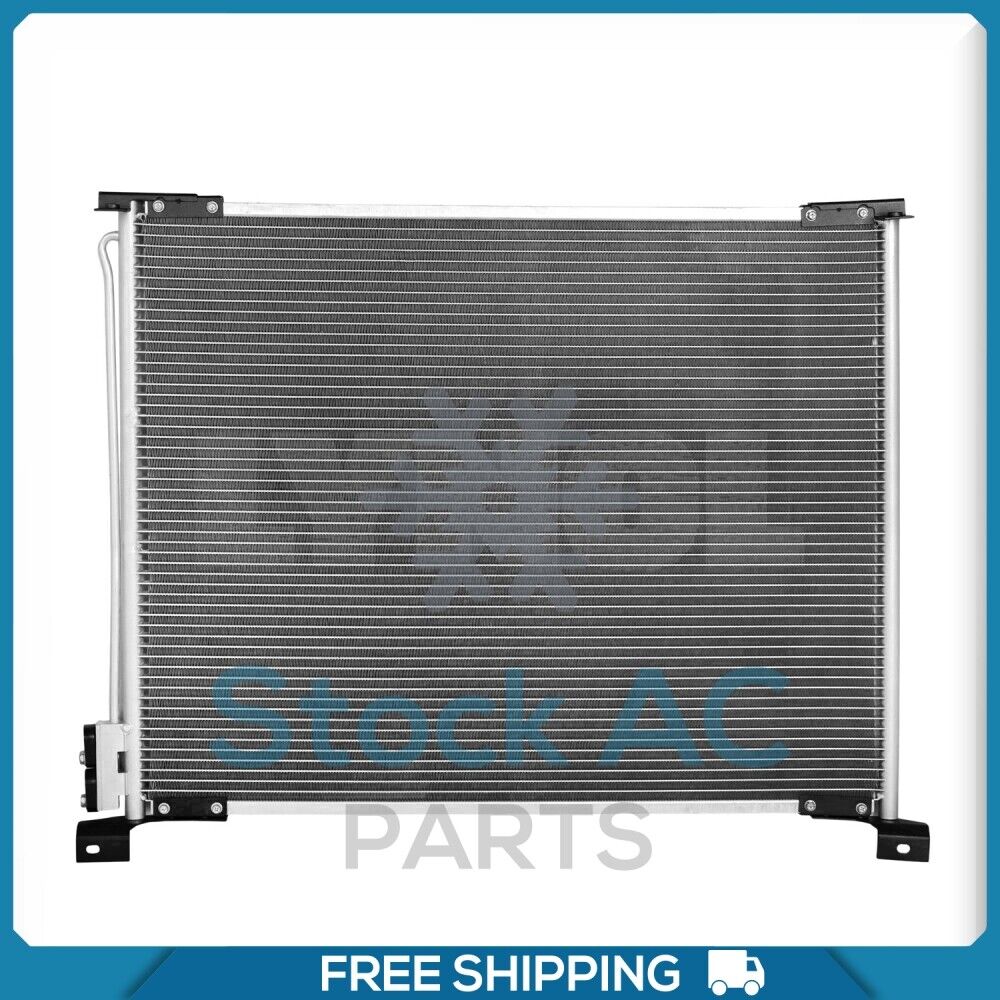 A/C Condenser for Ford E-350 Super Duty, E-450 Super Duty, E-350 Club Wagon QL - Qualy Air