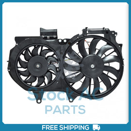 New A/C Radiator-Condenser Fan for Audi A4 - 2002 to 2008 - OE# 8E0121207F QU - Qualy Air