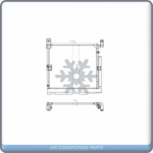 Load image into Gallery viewer, AC Condenser for Toyota Tacoma - 2016 2017 2018 2019 2020 2021 QL - Qualy Air