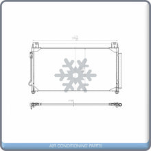 Load image into Gallery viewer, A/C Condenser for Chevrolet Silverado 2500 HD, Silverado 3500 HD / GMC Sie... QL - Qualy Air