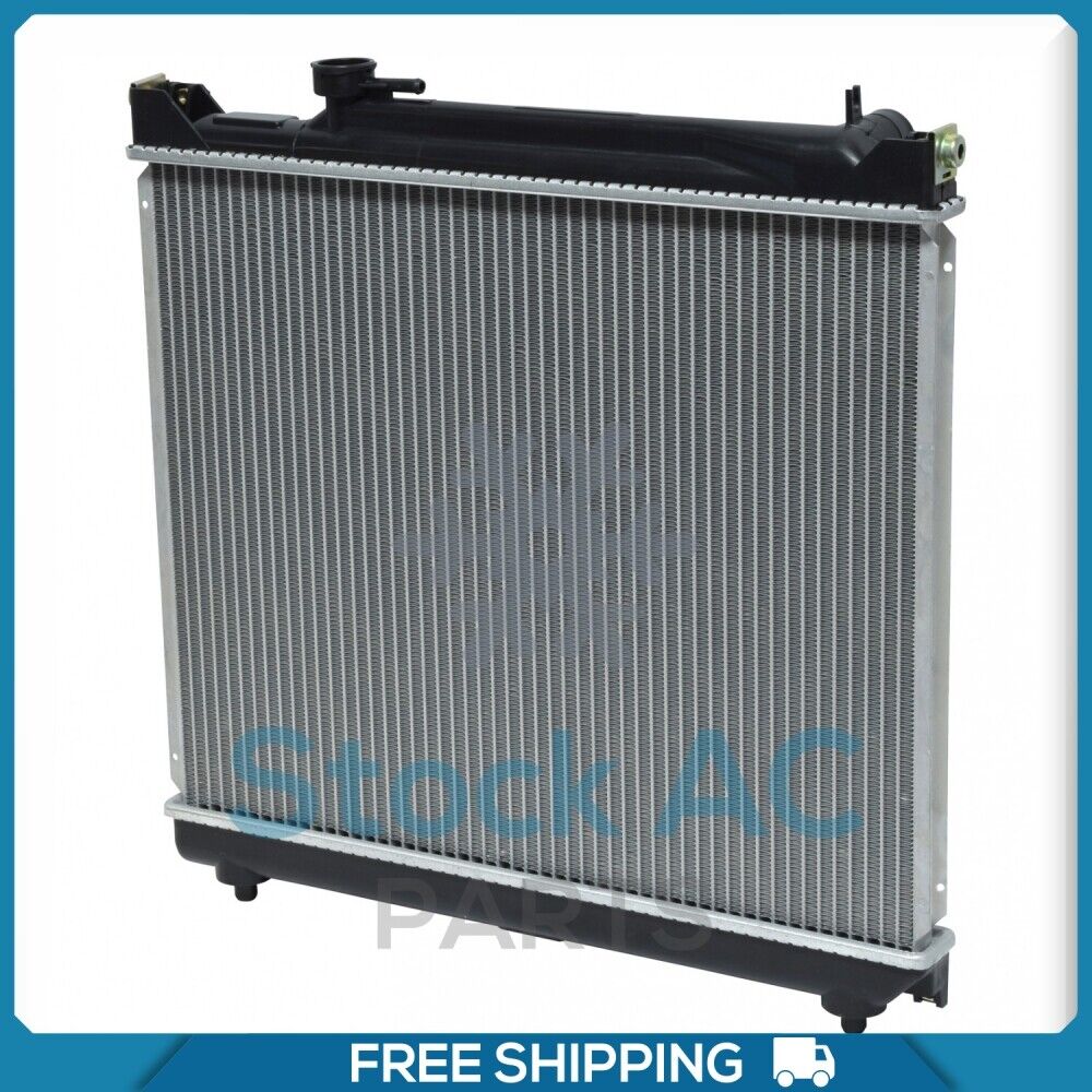 New Aluminum Radiator for Chevy Tracker / Suzuki Grand Vitara, Sidekick, Vitara - Qualy Air