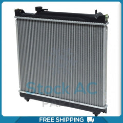 New Aluminum Radiator for Chevy Tracker / Suzuki Grand Vitara, Sidekick, Vitara