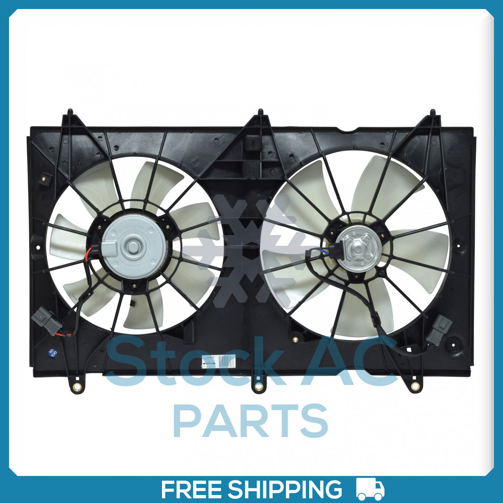 New A/C Radiator-Condenser Fan for Honda Accord - 2003 to 2007 - OE# 19020PND003 - Qualy Air