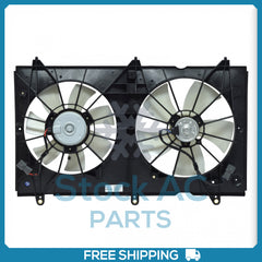 New A/C Radiator-Condenser Fan for Honda Accord - 2003 to 2007 - OE# 19020PND003