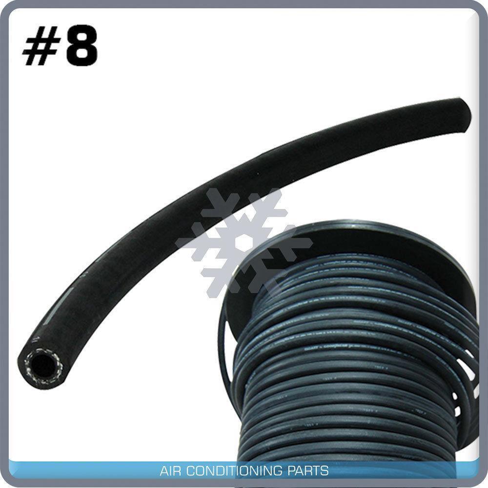5 FT NEW STANDARD BARRIER AUTO AC HOSE AIR CONDITIONING HOSE - #8 - Qualy Air