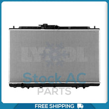 Load image into Gallery viewer, New Radiator 02-03 Acura TL 01-03 CL V6 3.2L AC3010117 With Sensor Hole QL - Qualy Air