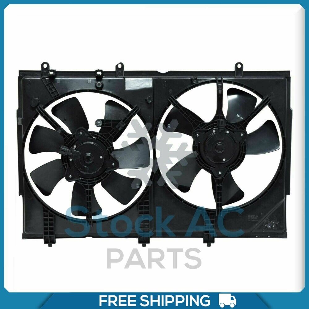New A/C Radiator-Condenser Fan for Mitsubishi Outlander 2.4L - 2003 to 2006 - Qualy Air