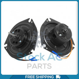 A/C Blower Motor for Chevrolet Express, G30 / GMC G3500, Savana QU - Qualy Air