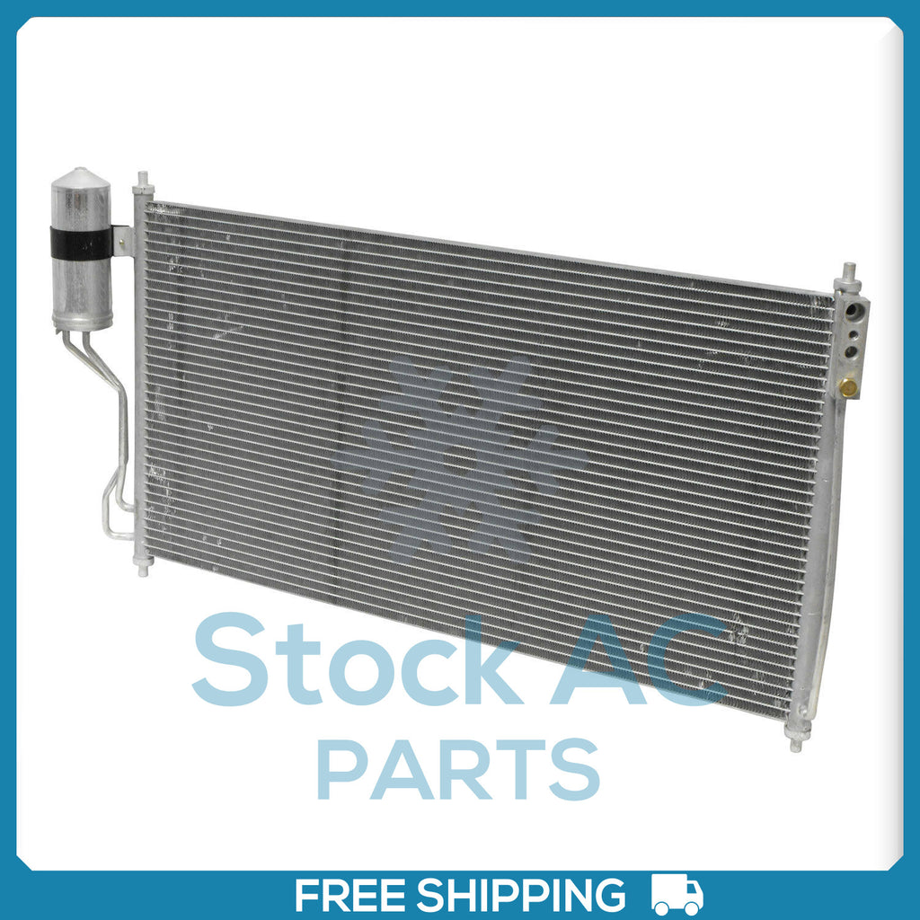 New A/C Condenser + Drier fits Nissan Quest 2004-09 - OE# 921005Z000 UQ - Qualy Air
