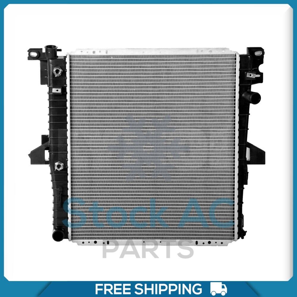 New Radiator For 96-99 Ford Explorer Mountaineer V8 5.0L XLT XLS Eddie Bauer QL - Qualy Air