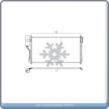 Load image into Gallery viewer, New AC Condenser For 04-09 Nissan Quest 3.5L - OE# NI3030156 QL - Qualy Air