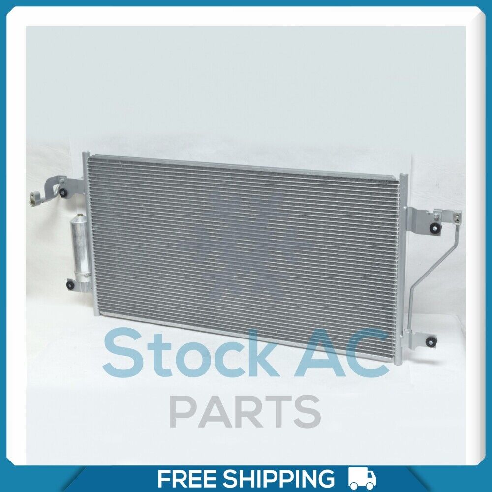 New A/C Condenser fits Nissan Titan XD - 2016 to 2019 - OE# 92100EZ40A - Qualy Air