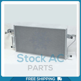 New A/C Condenser fits Nissan Titan XD - 2016 to 2019 - OE# 92100EZ40A - Qualy Air