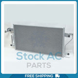 New A/C Condenser fits Nissan Titan XD - 2016 to 2019 - OE# 92100EZ40A
